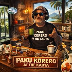 Paku Korero at the Kauta